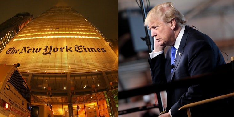 New York Times Donald Trump