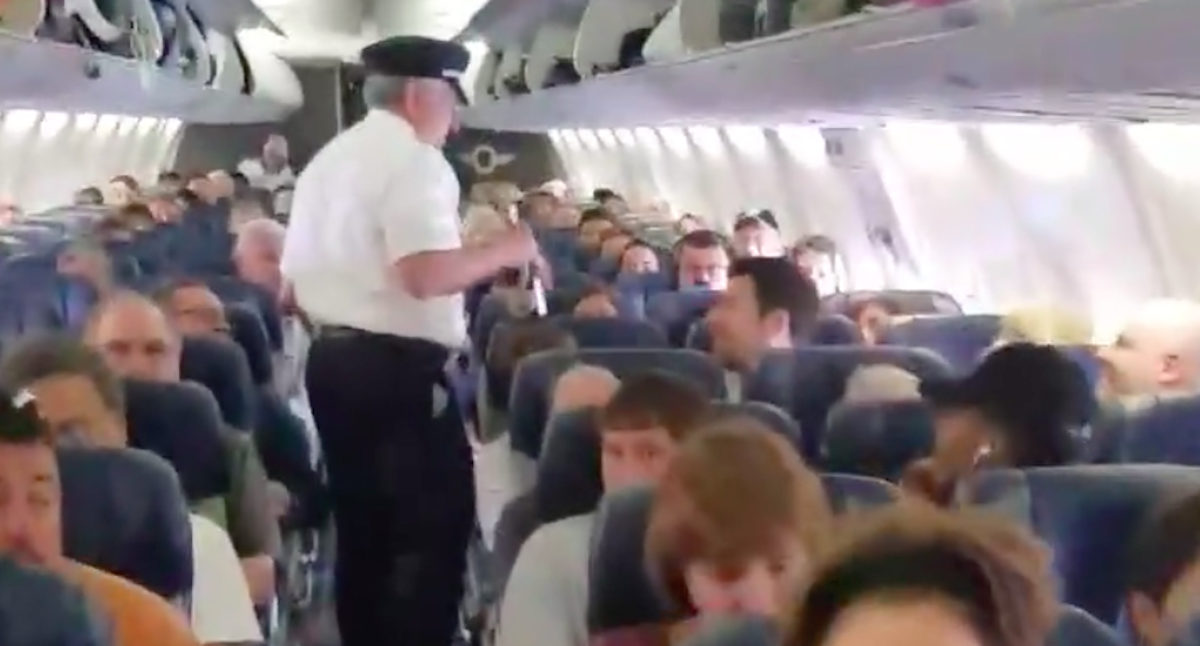 pilot surprises passenger