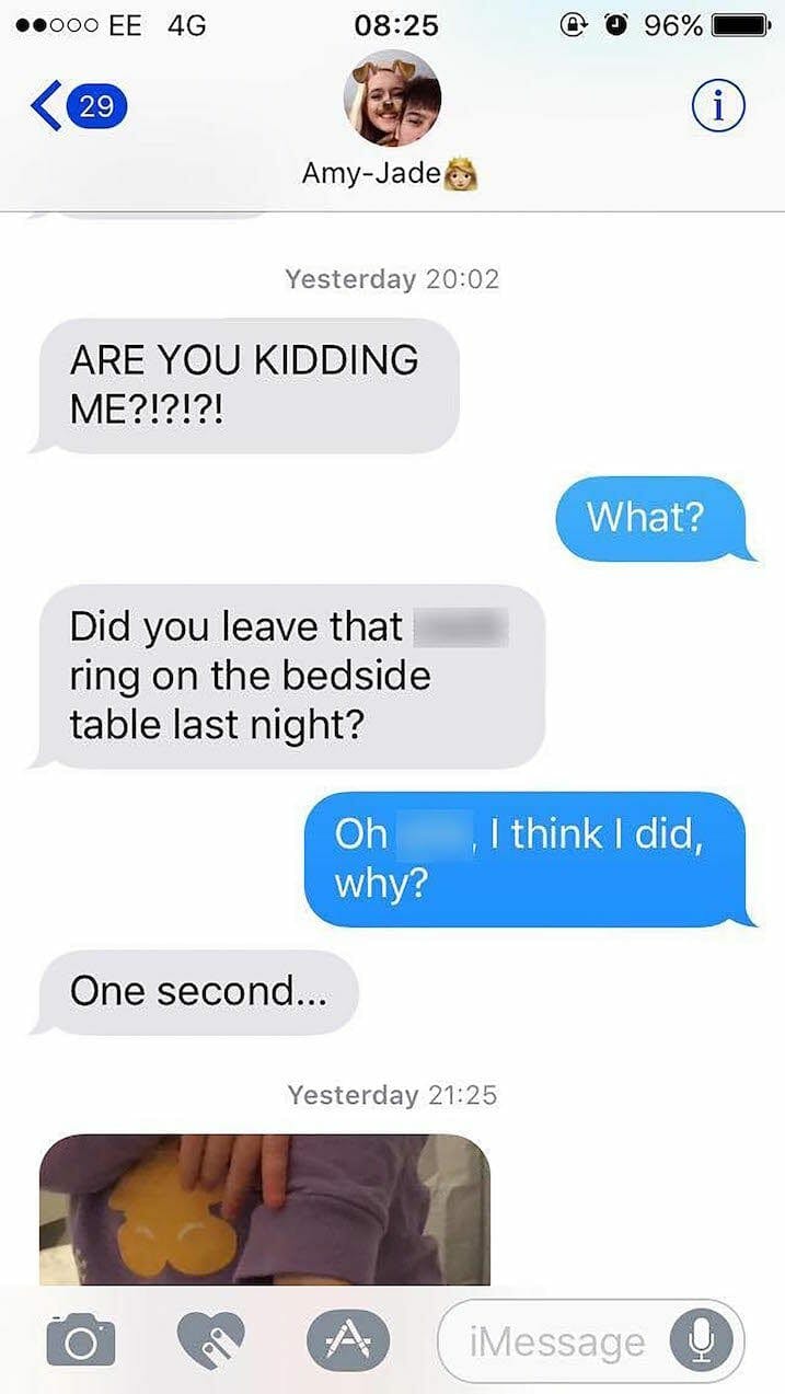 cock ring text message
