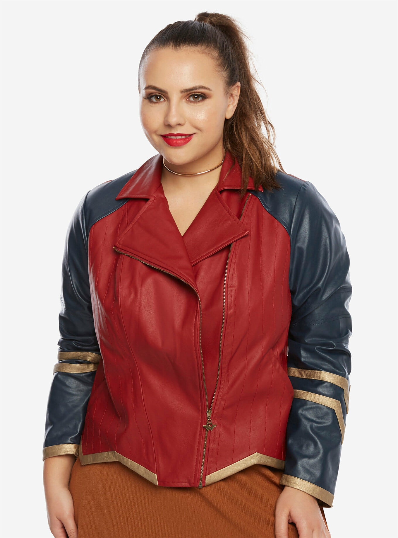 wonder woman leather jacket