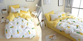 pineapple bedding