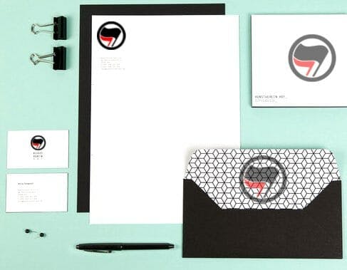 antifa head office official stationary