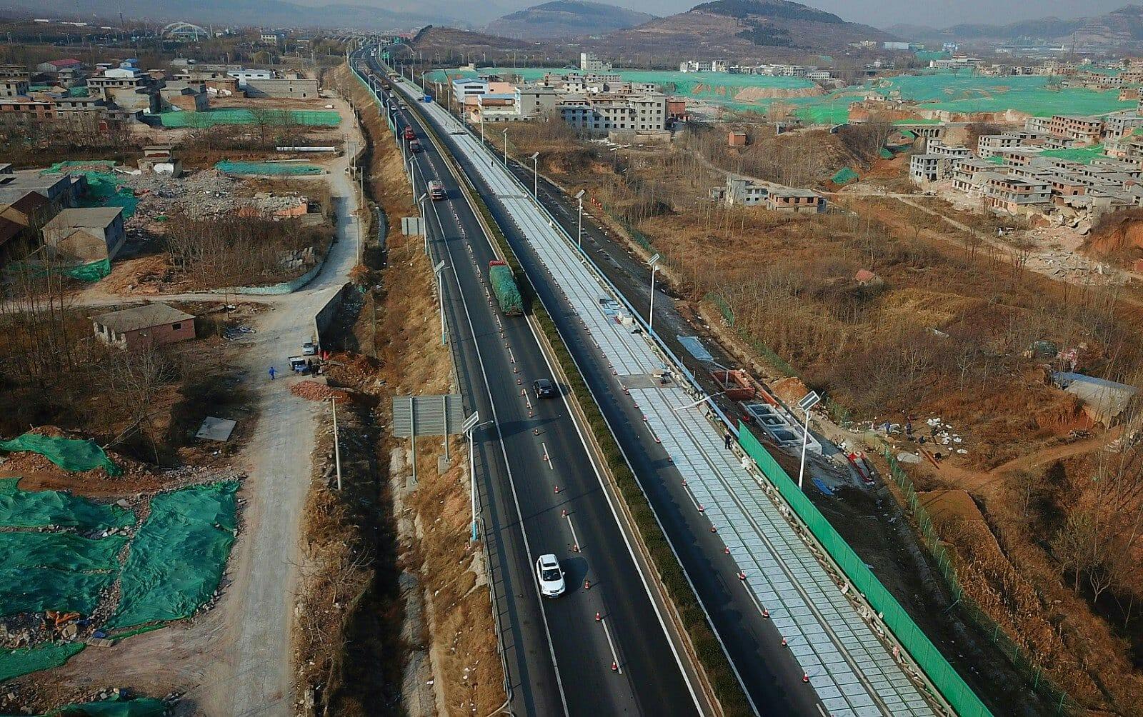 china solar panel photovoltaic roadway