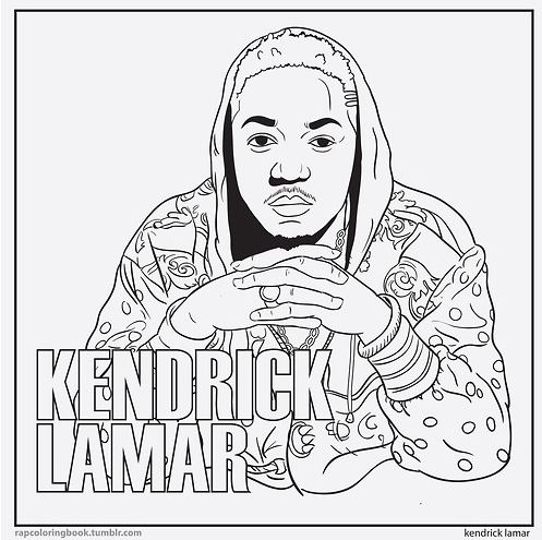 famous rappers coloring pages