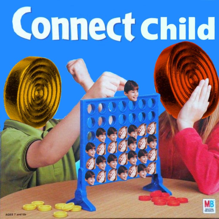 connect child connect four meme