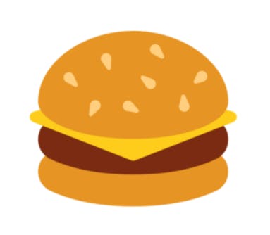 mozilla burger emoji