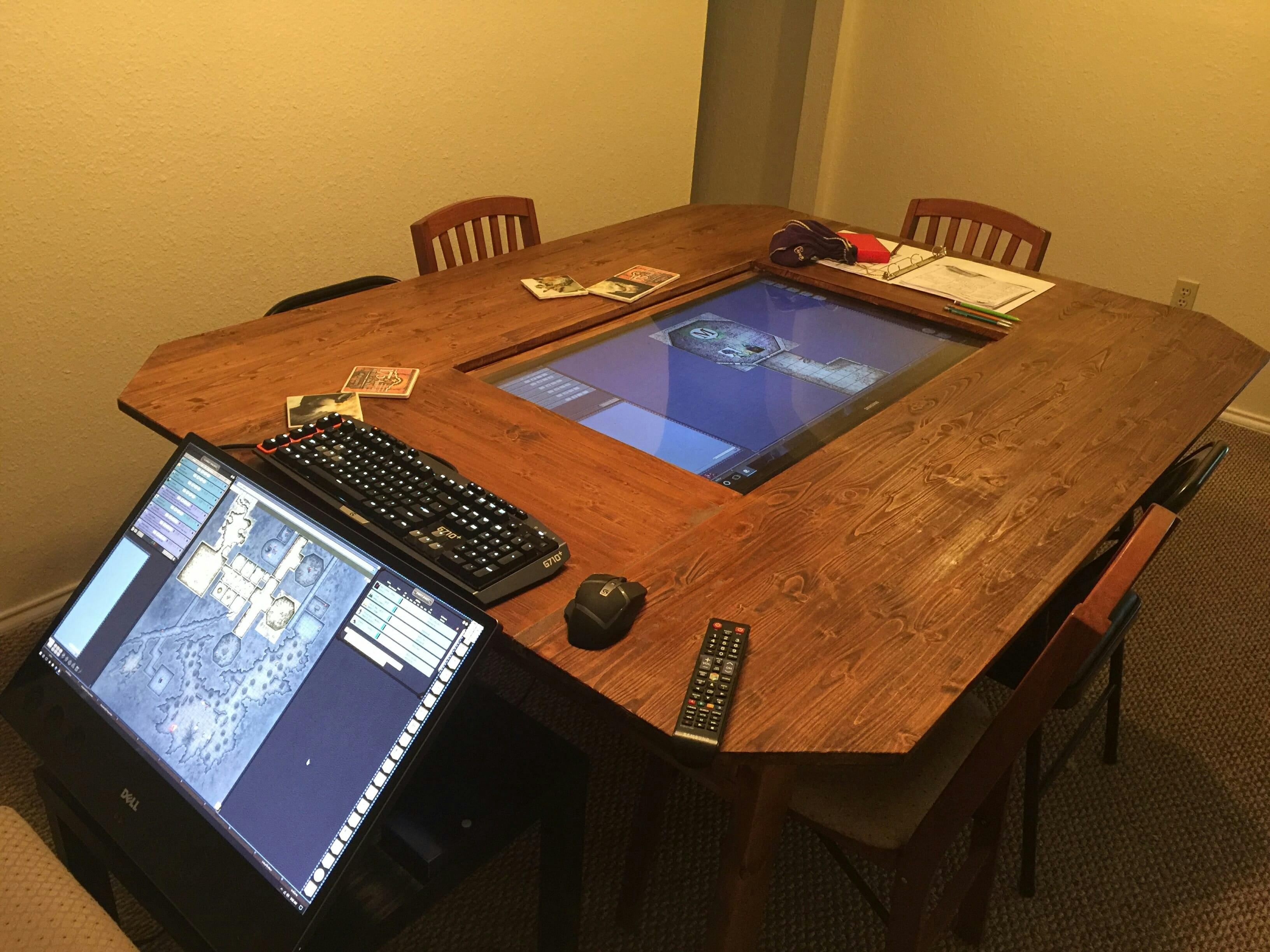 This Custom Built Dungeons And Dragons Table Is Incredible