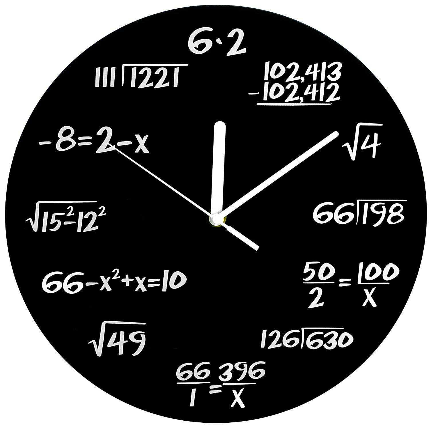 Газовые циферблаты. Математические часы настенные. Часы для математиков. Часы с математическими формулами. Циферблат для настенных часов.