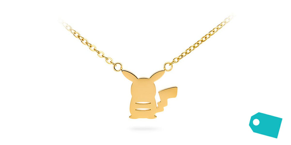 This Pikachu necklace is classy enough to wear to dinner