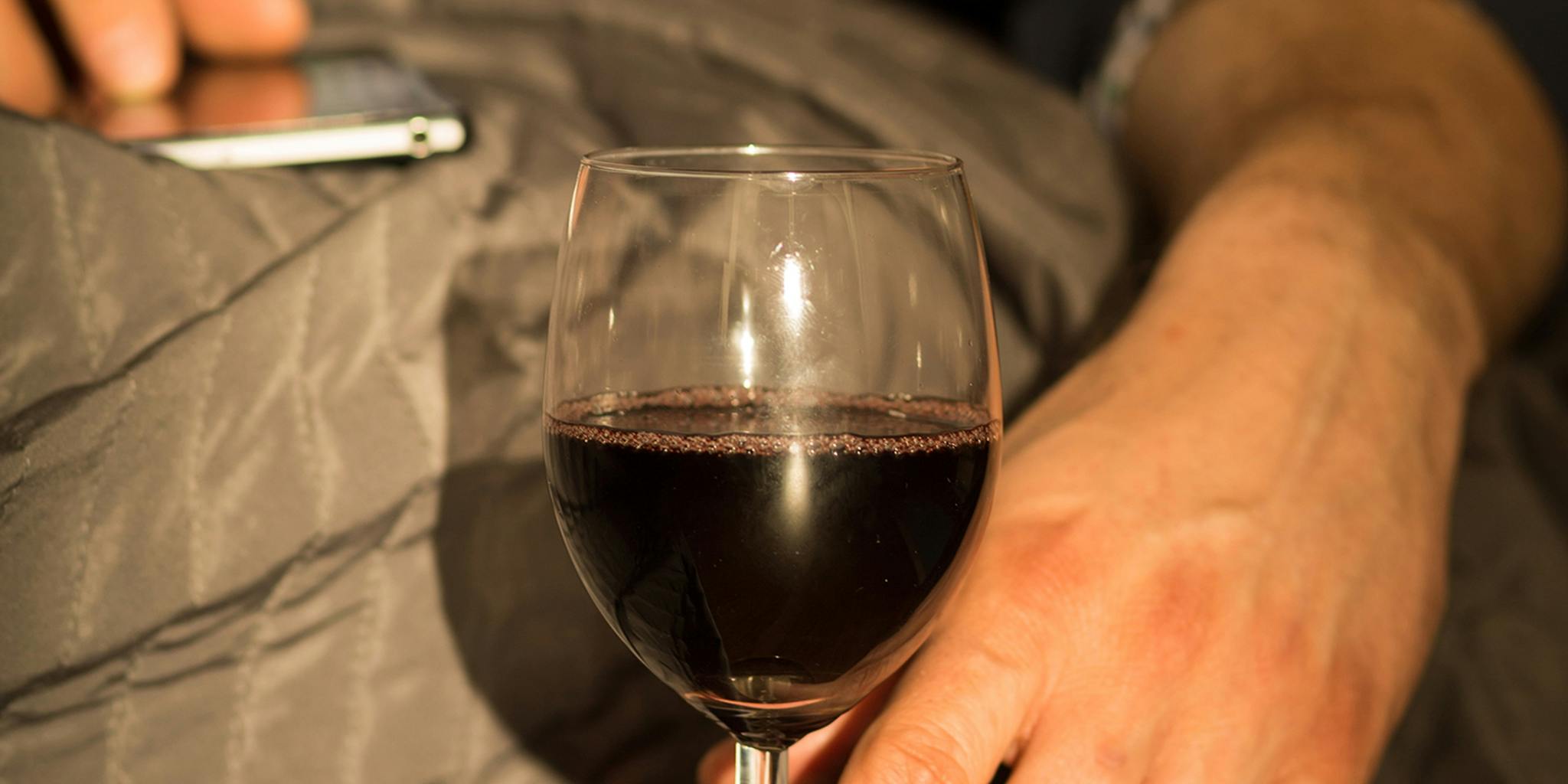 The refined, sophisticated art of dipping your d**k in wine