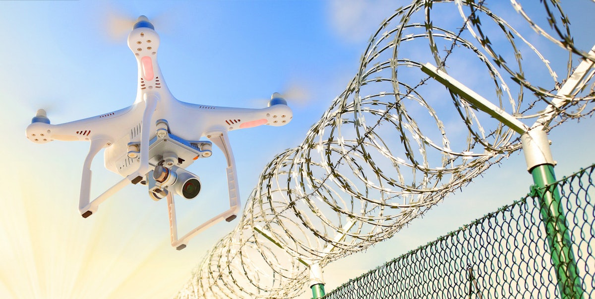 drones prison inmate