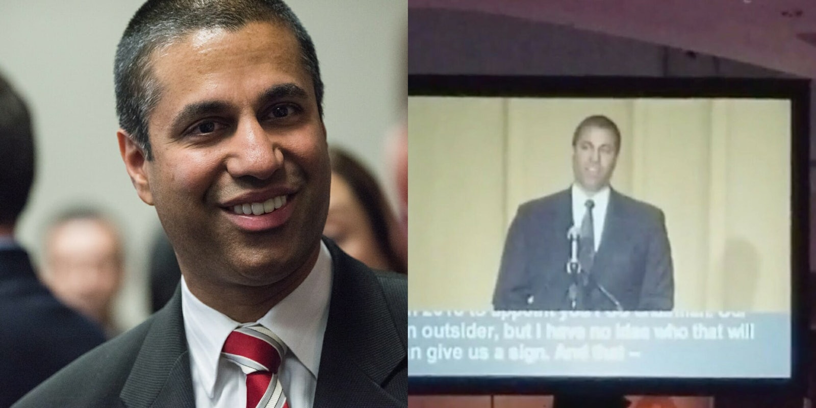 Leaked footage shows FCC Chairman Ajit Pai joking about being Verizon's pawn