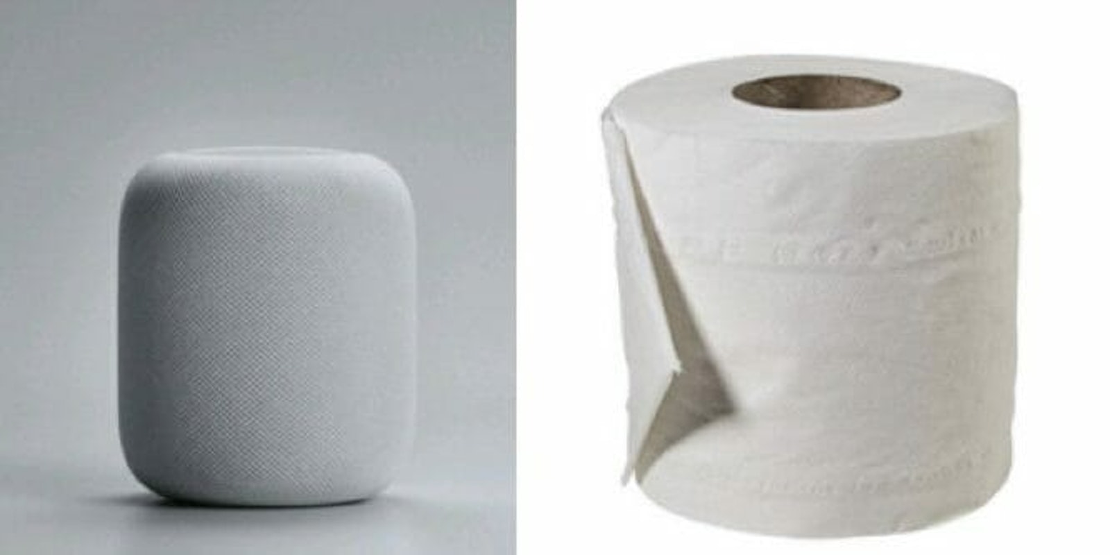 apple homepod looks like toilet paper