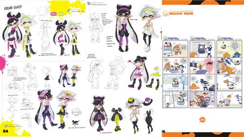 splatoon artbook