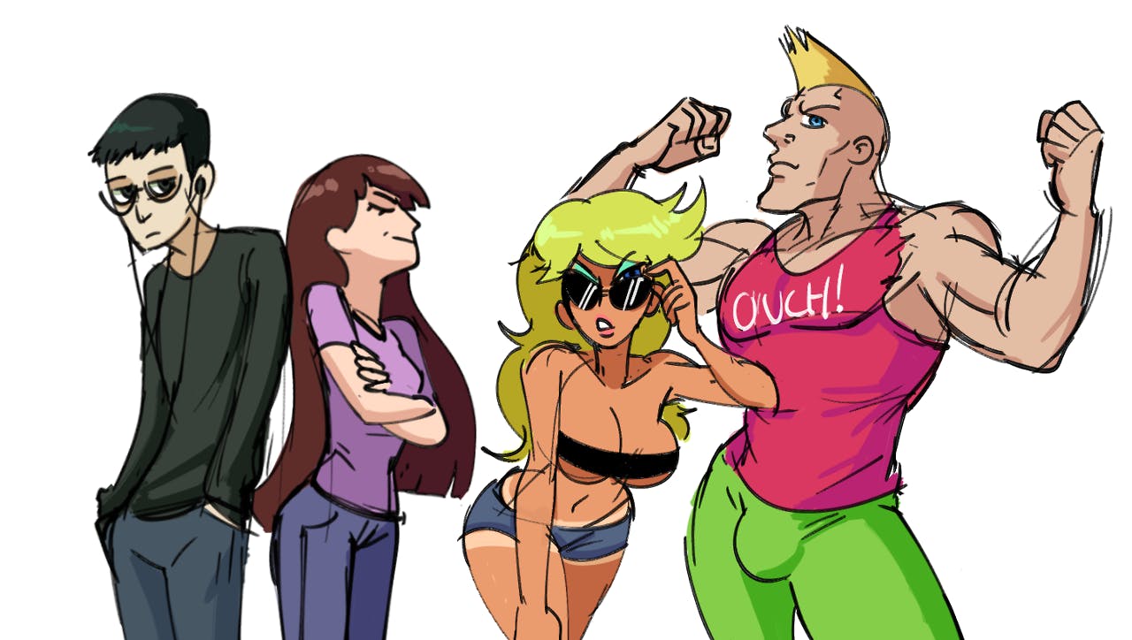 creamsicle other girls chad virgin fanart meme