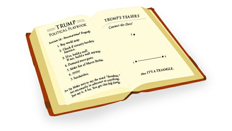 donald trump's playbook