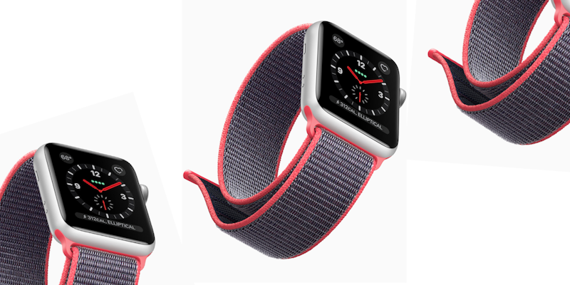 Apple Watch Series 3 with new band