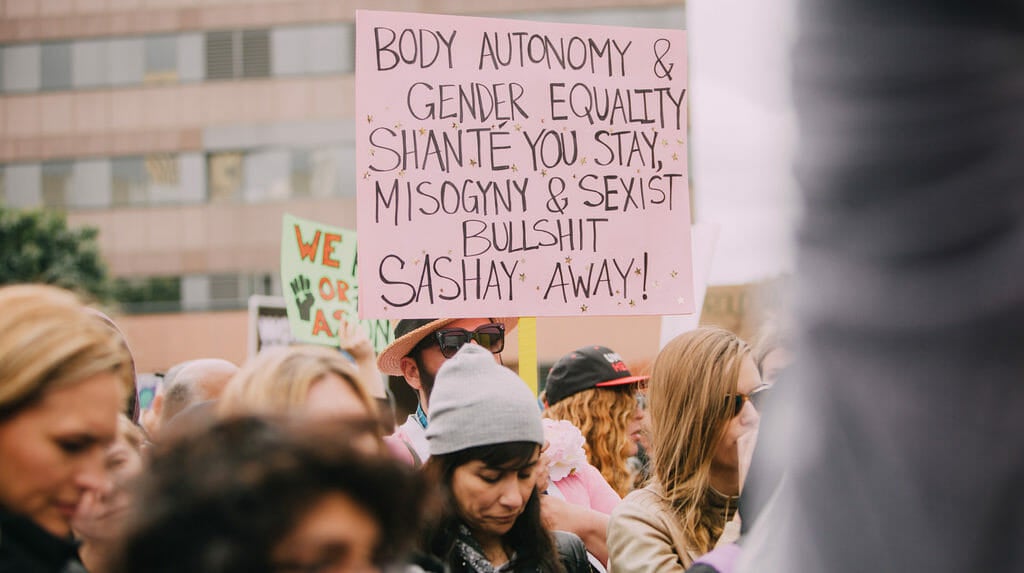 women 2017 strike protest 2018
