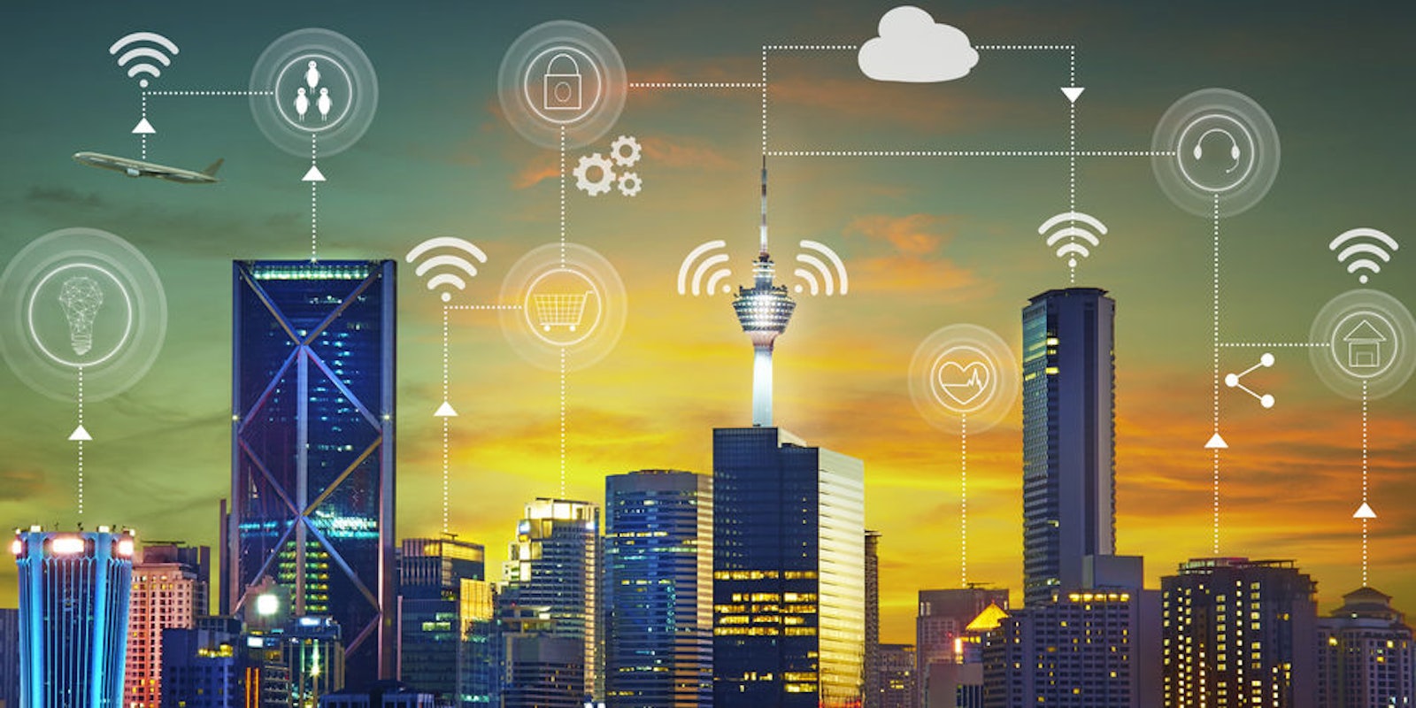 smart city connected iot
