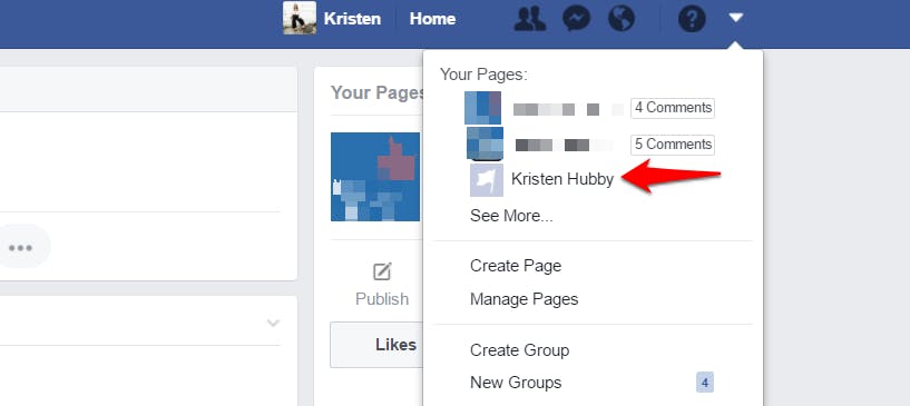 How to delete a Facebook page