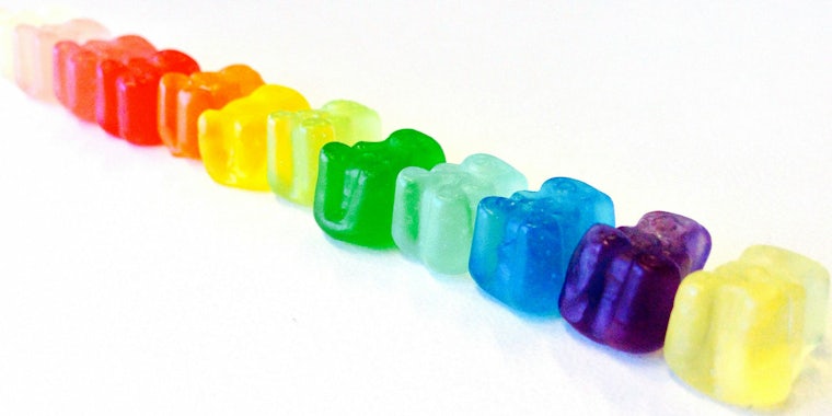 gummy bear rainbow