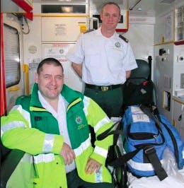The paramedics who delivered the baby. 