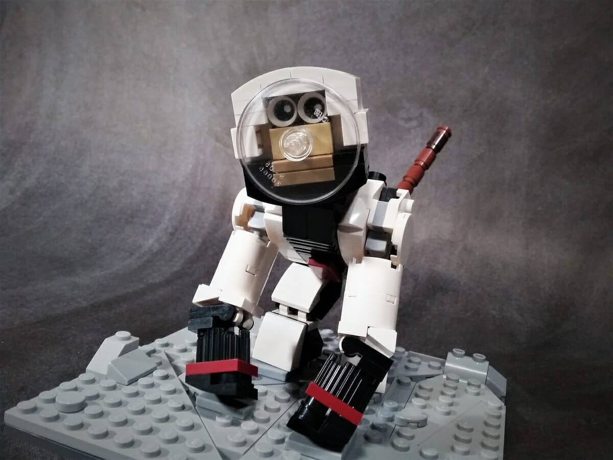 astronaut monkey lego