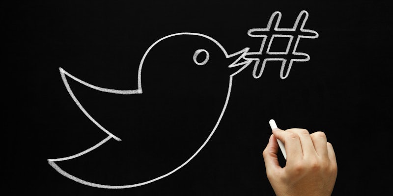 twitter logo bird hashtag