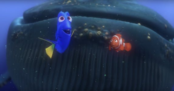best pixar movies: finding nemo