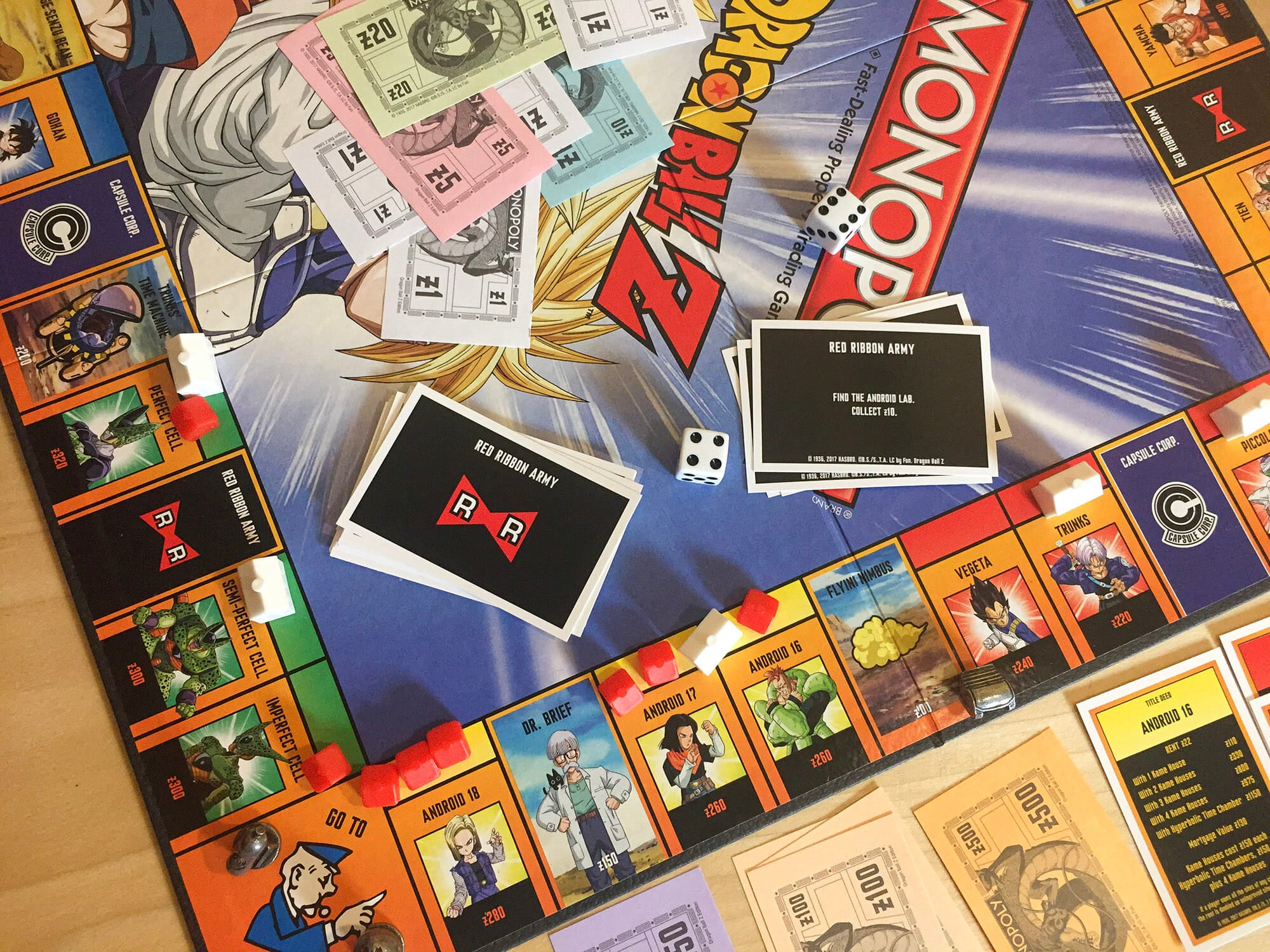 dragon ball z monopoly 1