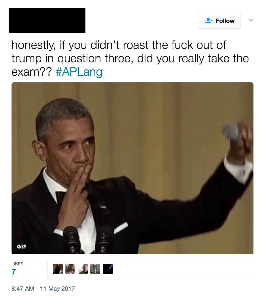 High school kids are roasting Trump in their AP exams
