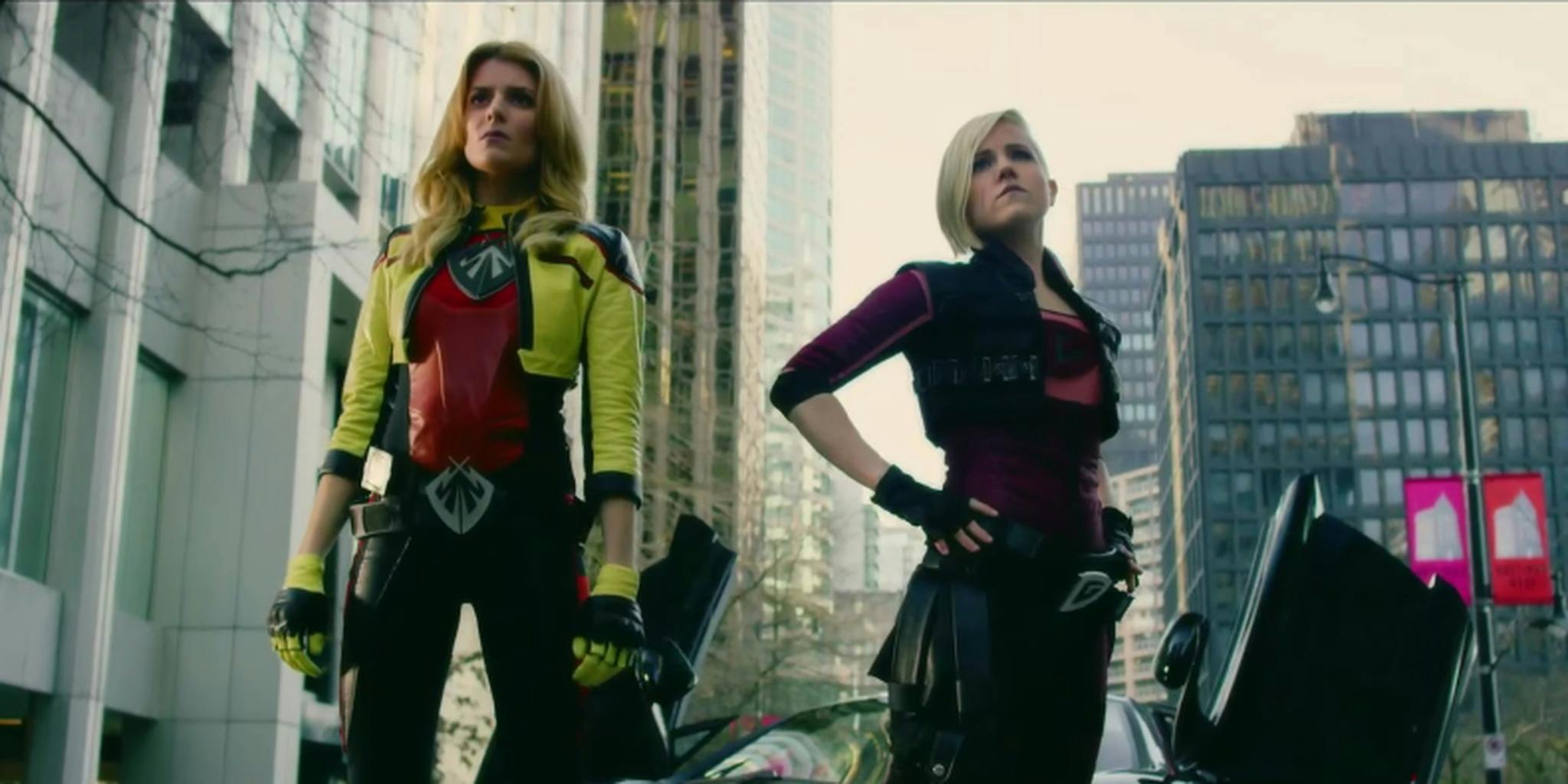 Grace Helbig and Hannah Hart in 'Electra Woman and Dyna Girl'