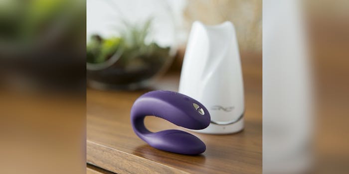 A purple We-Vibe vibrator.