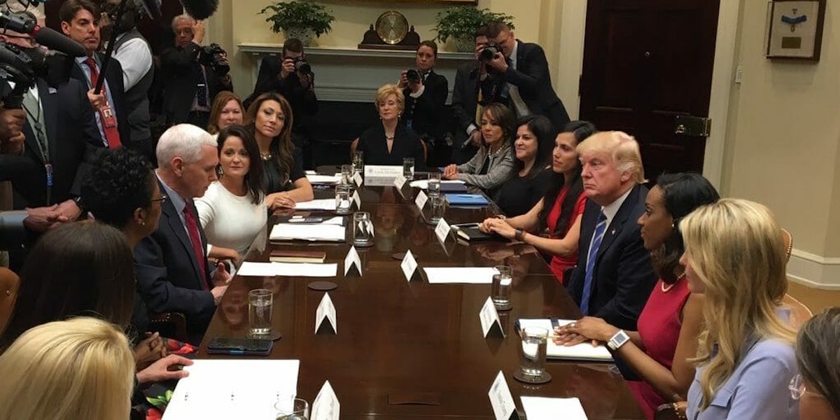 Trump women business leaders miserable