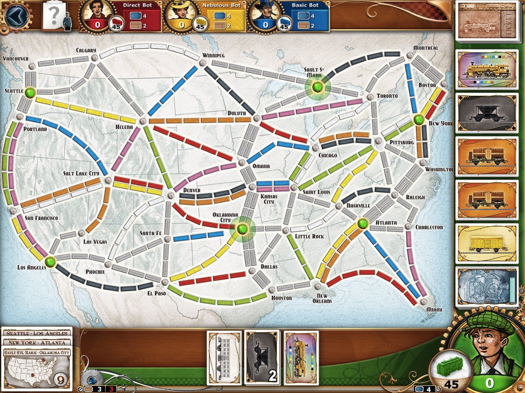 best board games for families: Ticket to Ride
