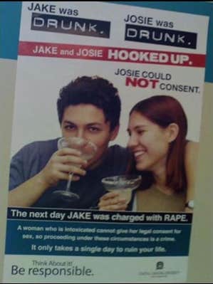 How this school's old anti-rape poster sparked new controversy