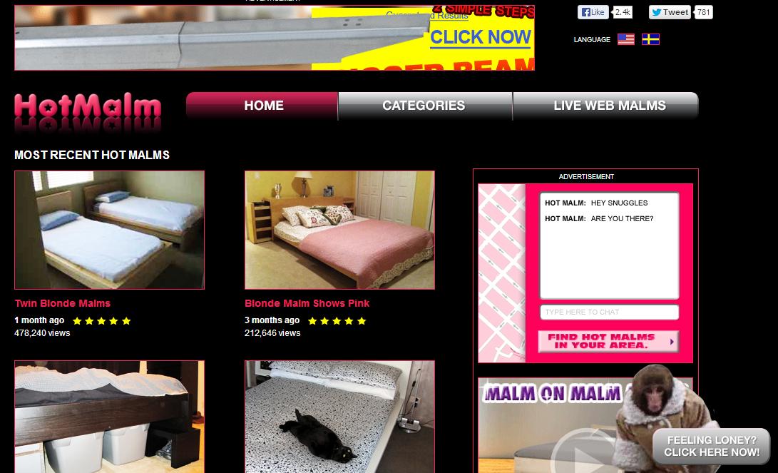 Bed Web Com - Humorless IKEA tries to shut down G-rated furniture porn site - The Daily  Dot