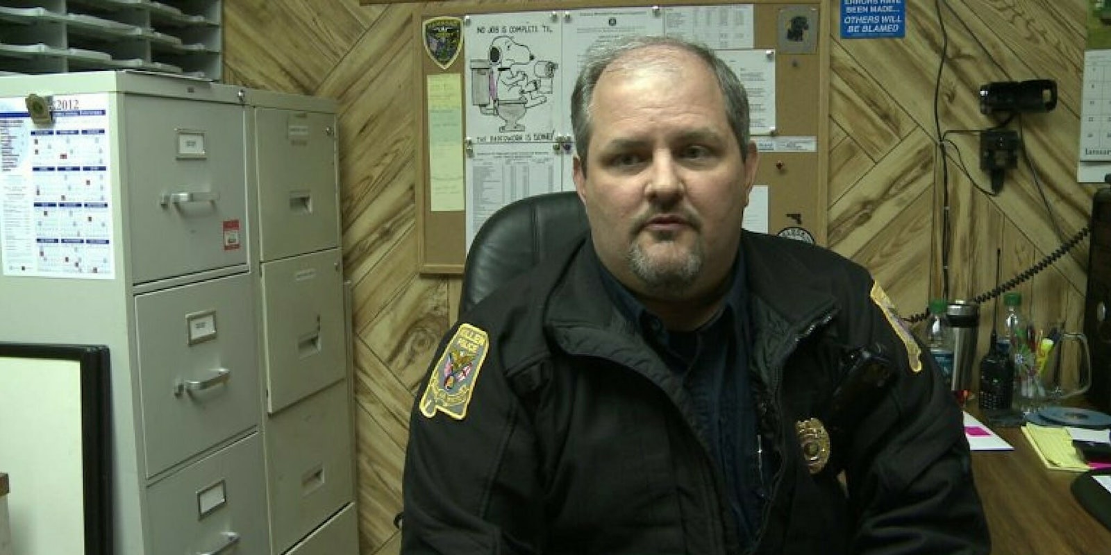 Killen Police Chief Bryan Hammond was suspended for writing 'silence is consent' on Facebook.