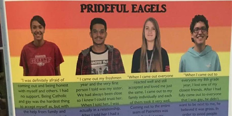 LGBTQ page prideful eagles