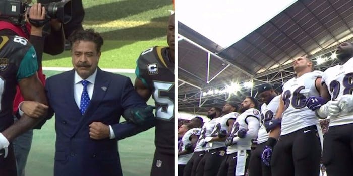 NFL protests national anthem