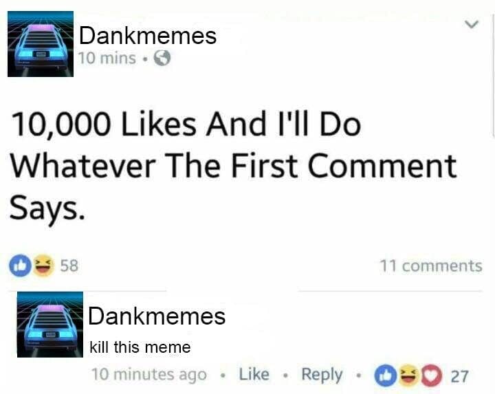 meta version of 10000 likes meme