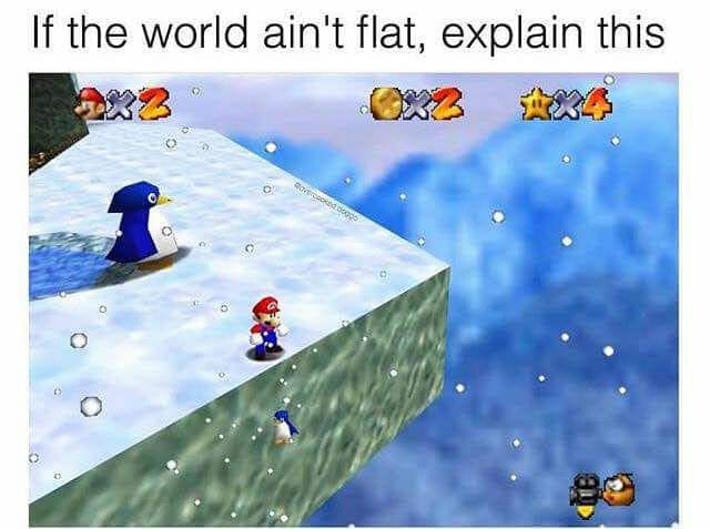 flat earth memes