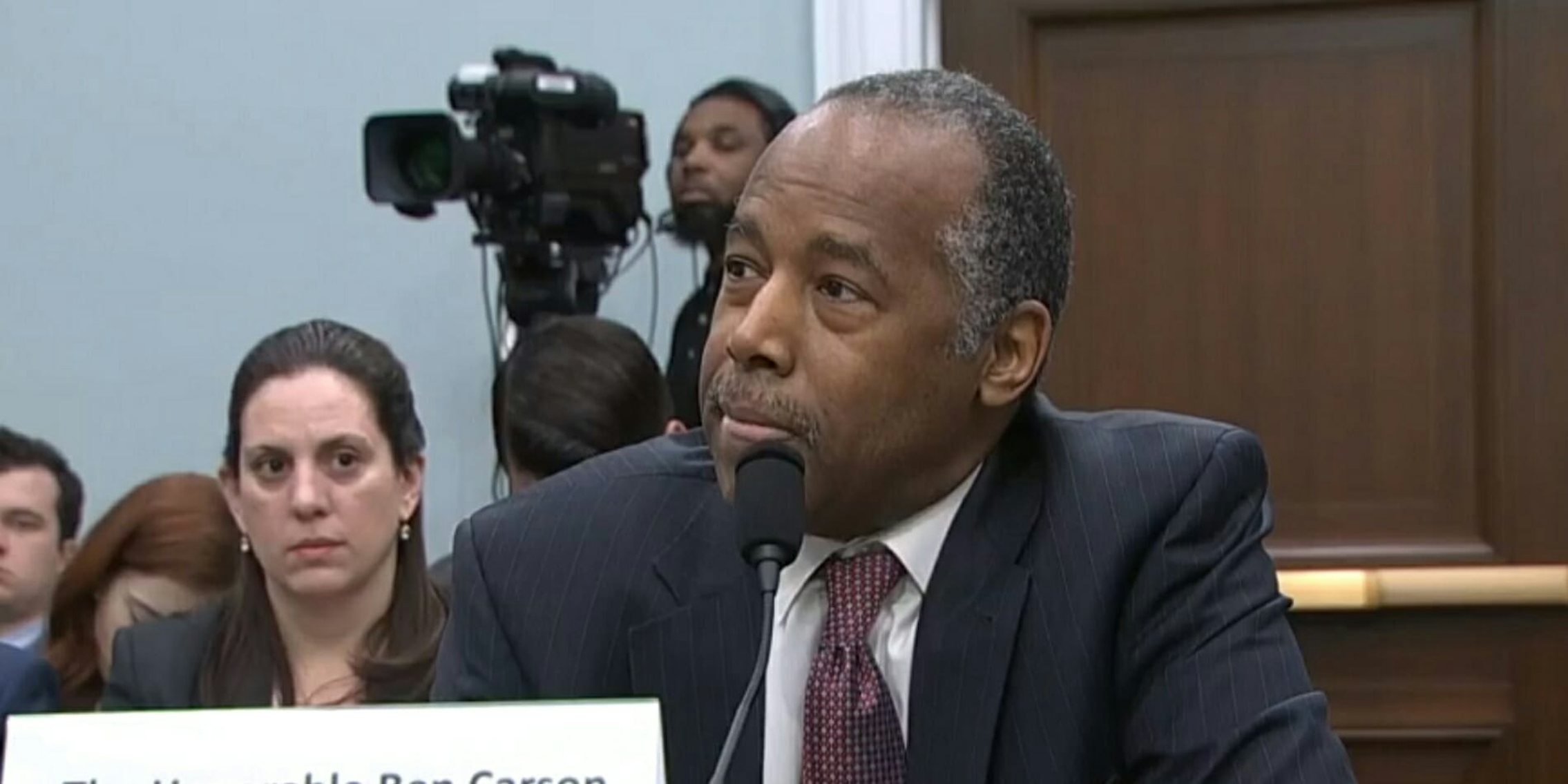 HUD Sec. Ben Carson thinks cis women will be uncomfortable sharing a homeless shelter with trans women.