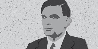 Alan Turing illustration