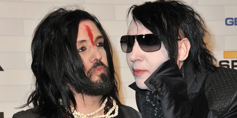 Twiggy Ramirez and Marilyn Manson