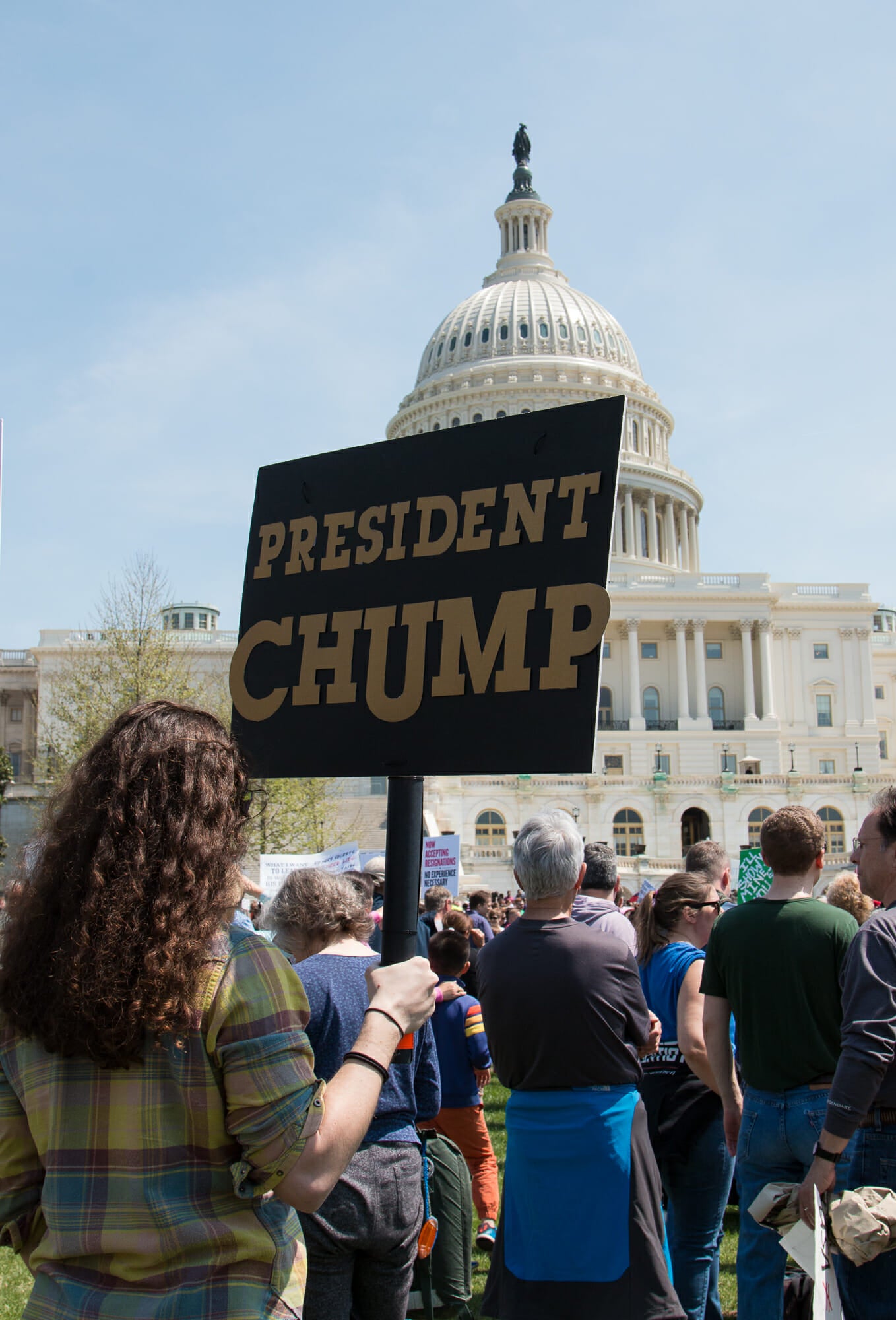 Trump tax day protest