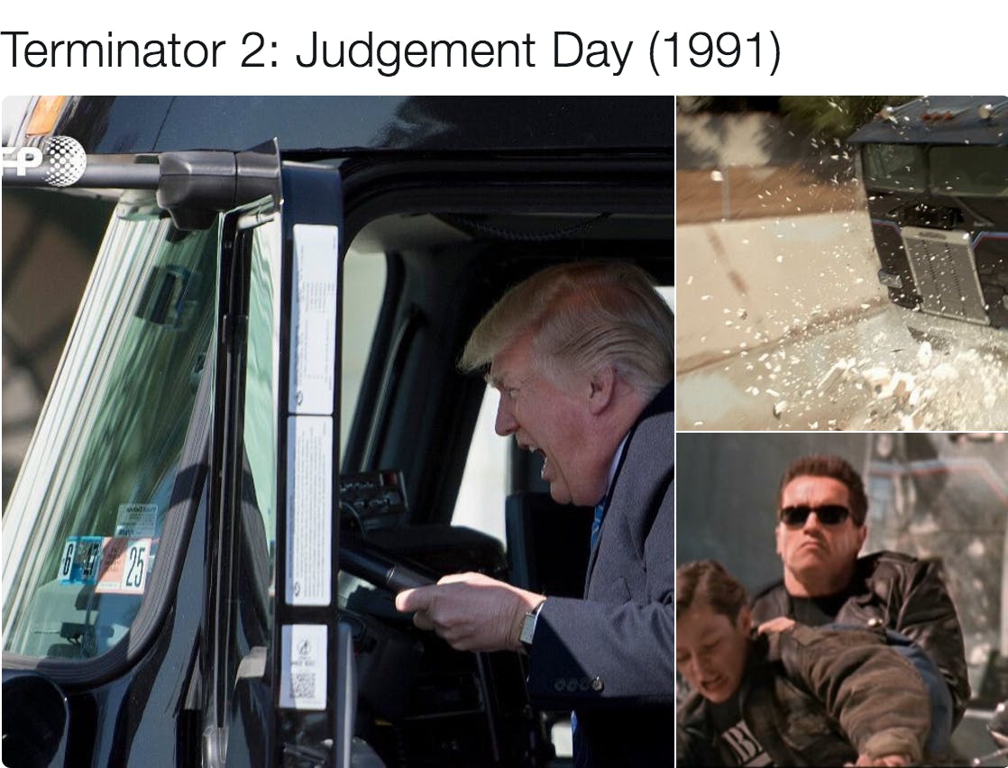 trump memes : Trump Truck