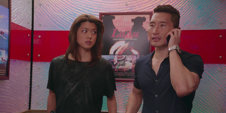 Daniel Dae Kim and Grace Park from 'Hawaii Five-0'