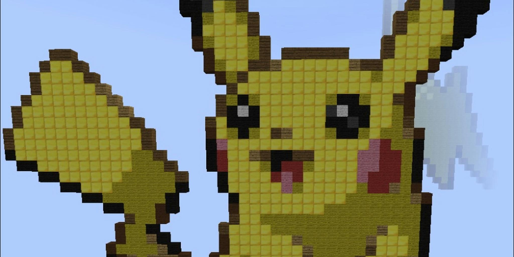 I've built 91 Pokémon in Minecraft : r/Minecraft