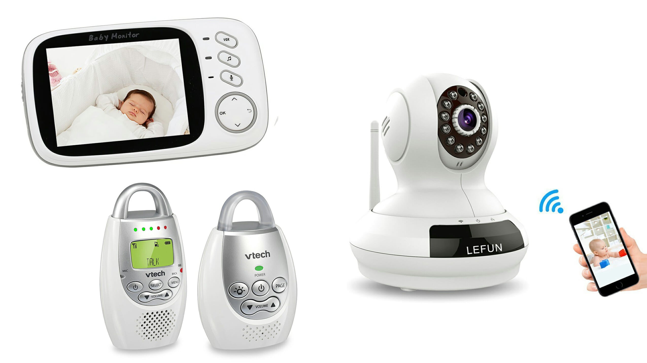 Get a great baby monitor for 100 or less with these picks